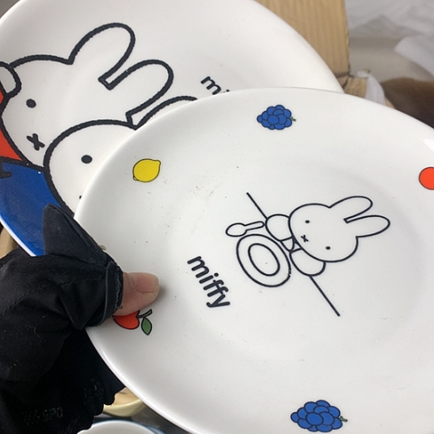 盘陶瓷制品满25拼单发货默认微瑕