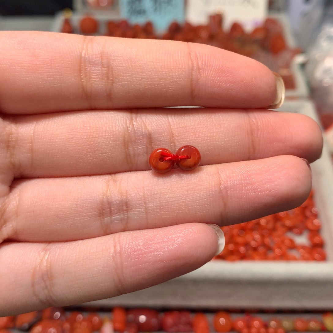 【闪购商品】未镶嵌配饰南红玛瑙久**旧