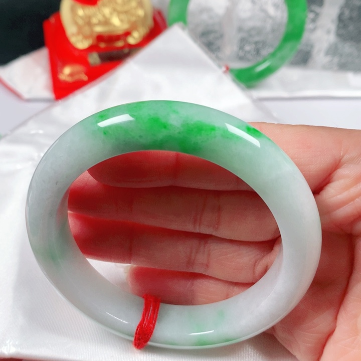 未镶嵌手镯翡翠  编号DH1213 正圈57