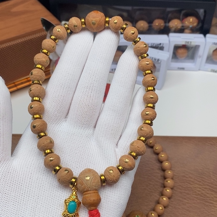 凤眼菩提手串用****亮尼泊尔