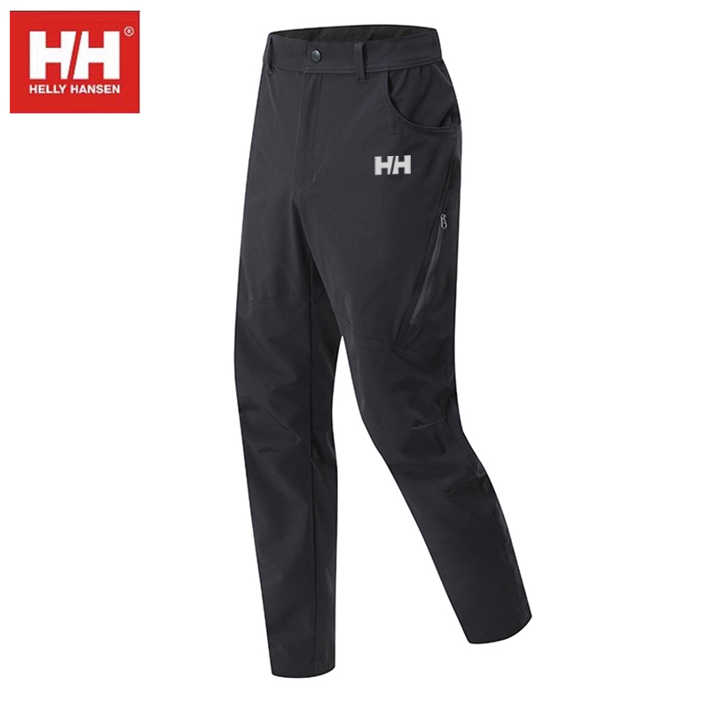 HELLYHANSEN/HH海丽汉森冲锋裤男士速干运动裤户外登山直筒长裤