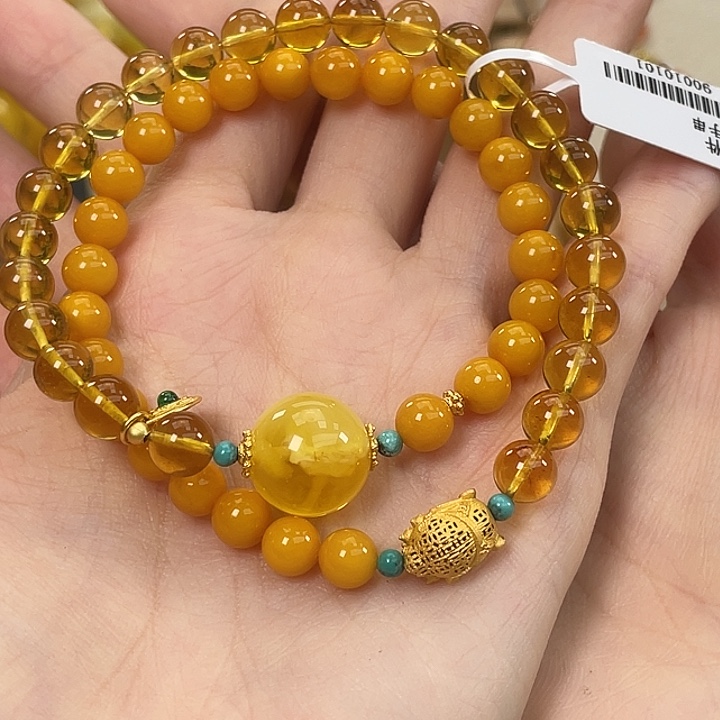 琥珀未镶嵌珠宝奇石琥珀蜜蜡J5