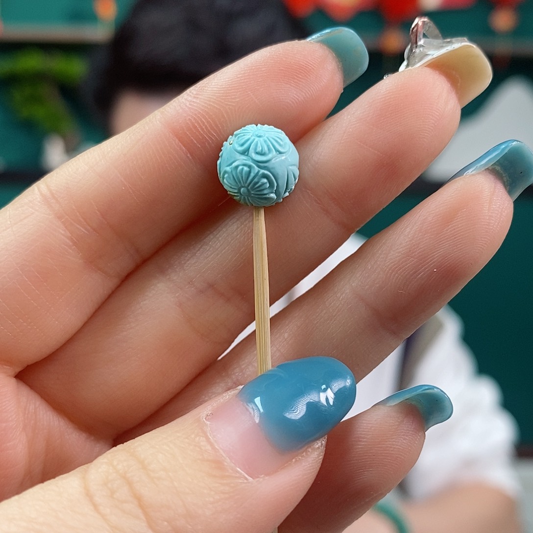 绿松石珠宝奇石未镶嵌