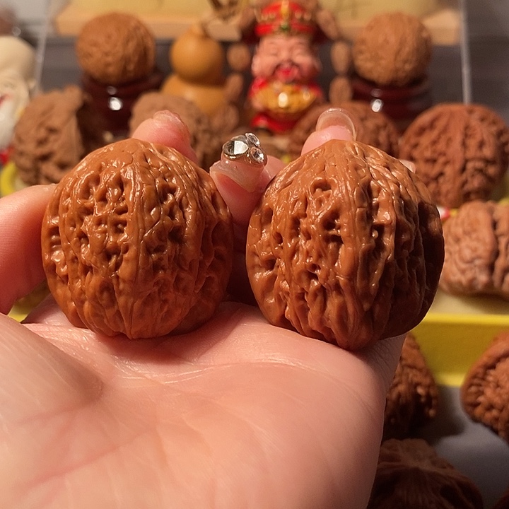 文玩核桃吊坠38铁锤