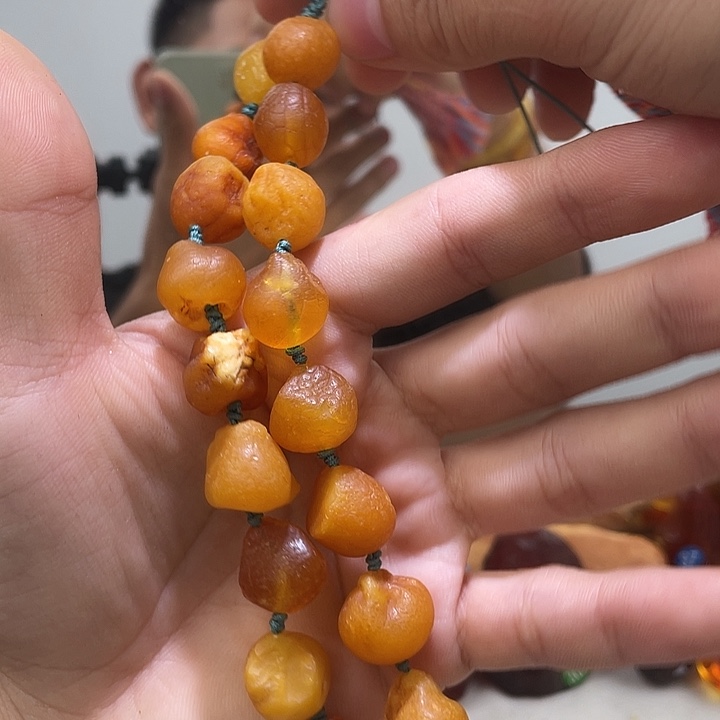 琥珀未镶嵌珠宝奇石ζ****?