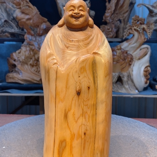 柏木（崖柏）根雕摆件