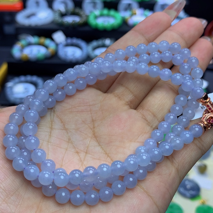 翡翠手链未镶嵌翡翠5.5