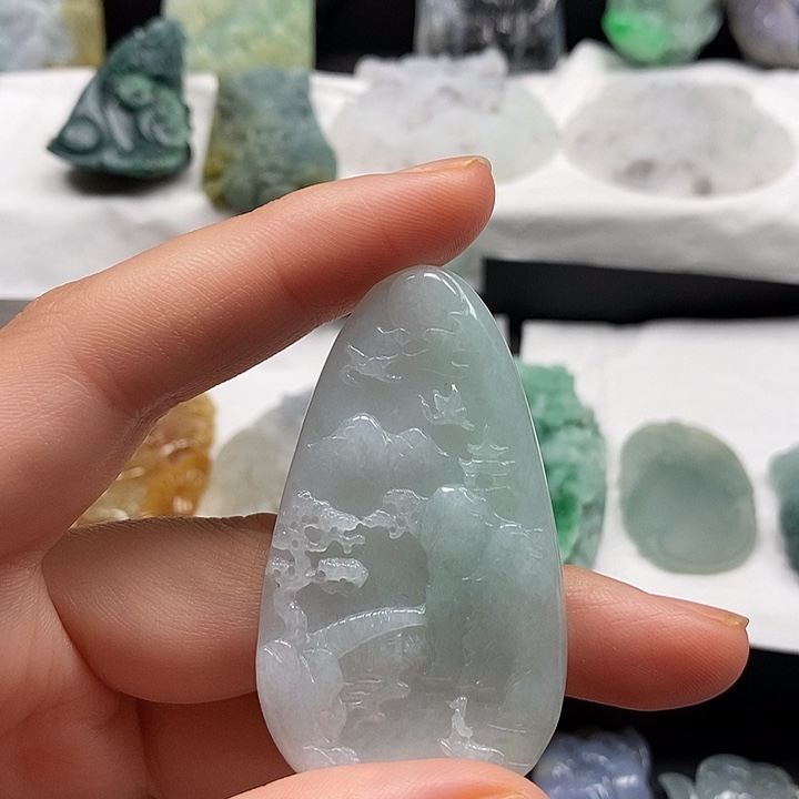 定制翡翠未镶嵌翡翠首饰