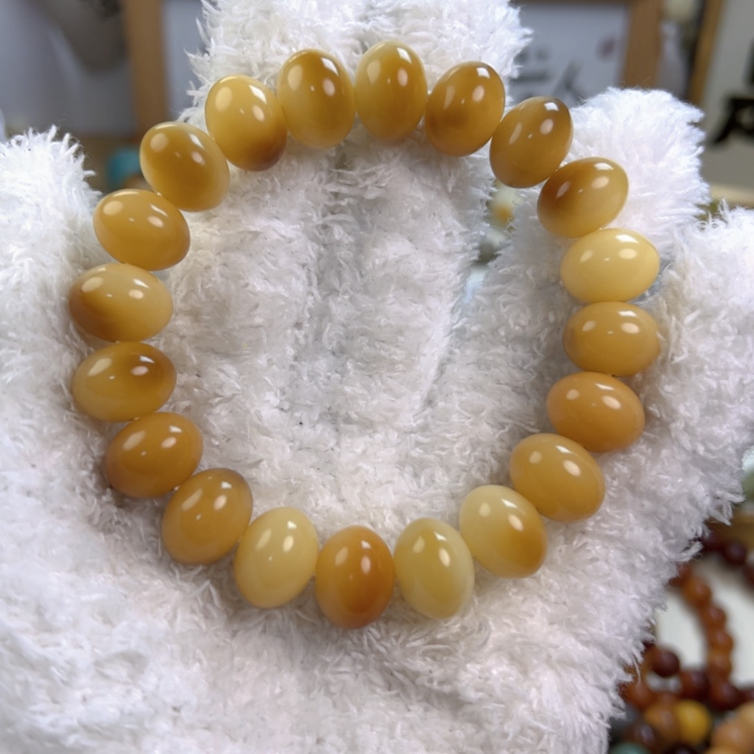 菩提根/象牙果手串新款算盘珠