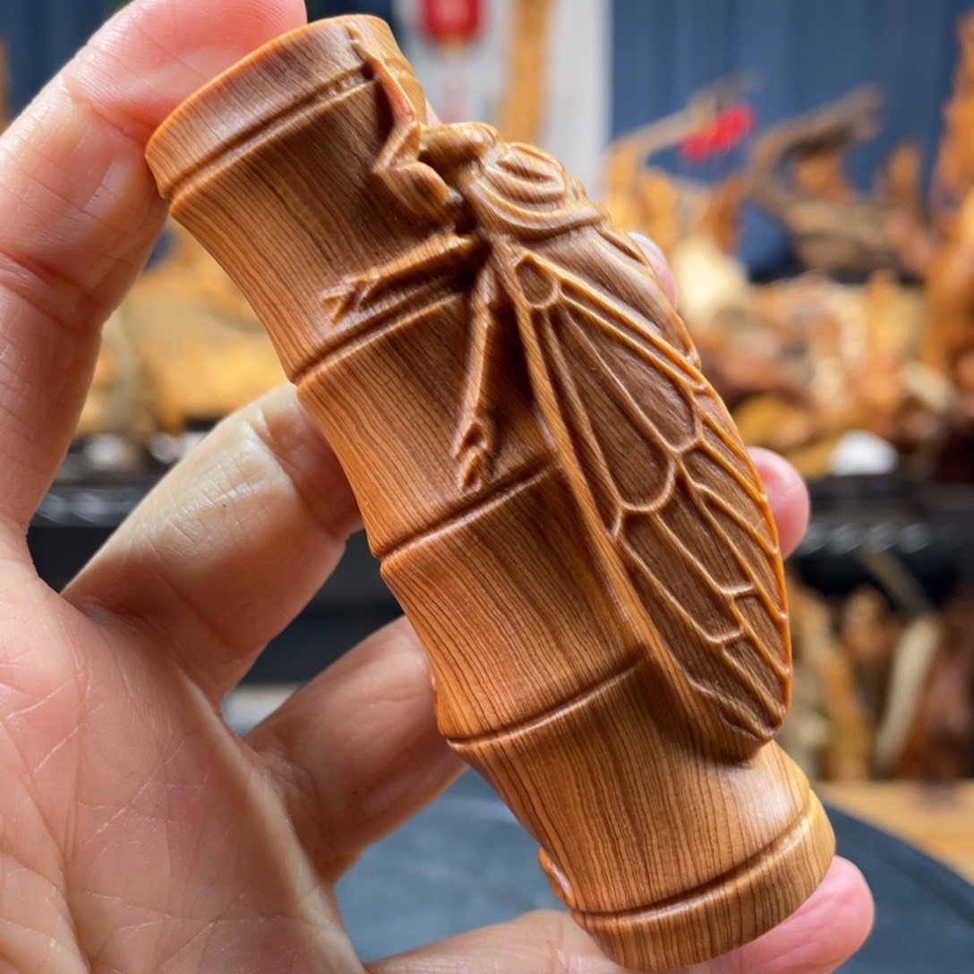柏木（崖柏）手把件