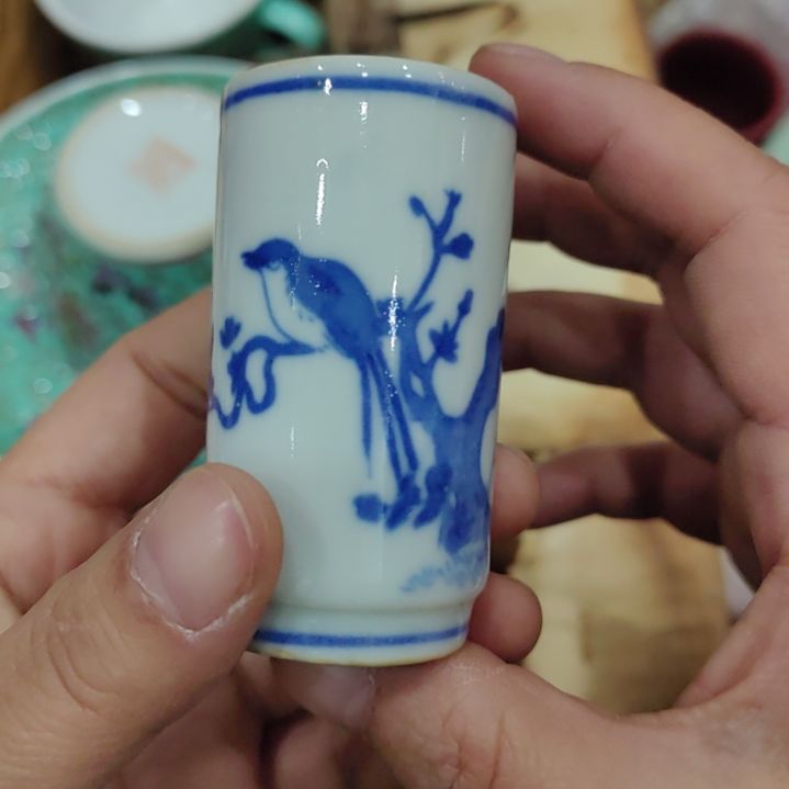 瓷景德镇水注一个