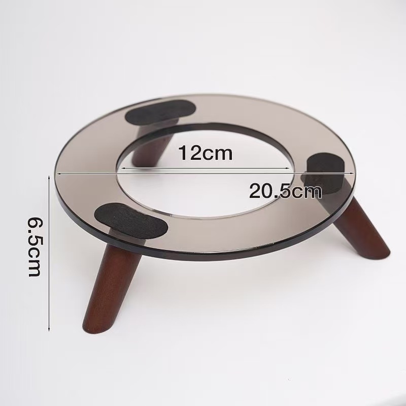 适用哈曼卡顿琉璃3代4代5代水晶4代5代的实木粗腿新款音响支架