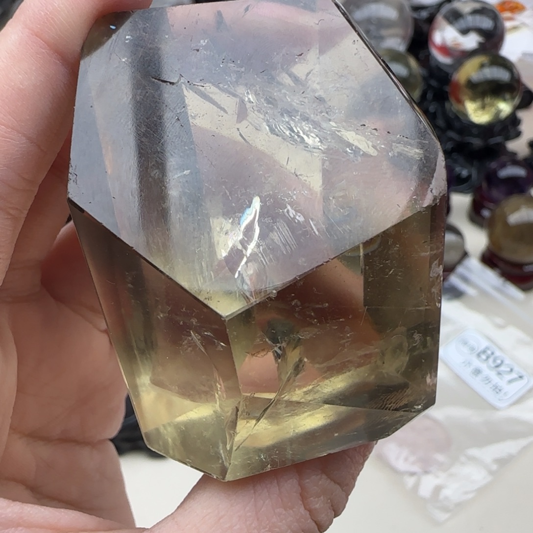 水晶未镶嵌摆件a014