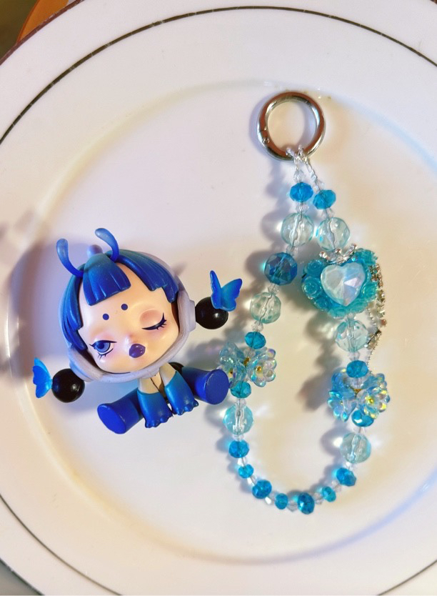 原创DIY成品配饰高级感手机链钥匙链包包链等