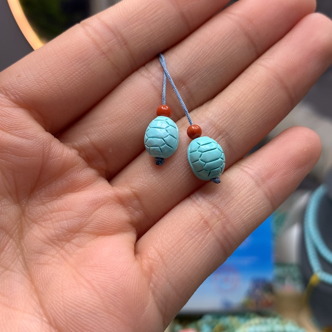 绿松石挂件未镶嵌