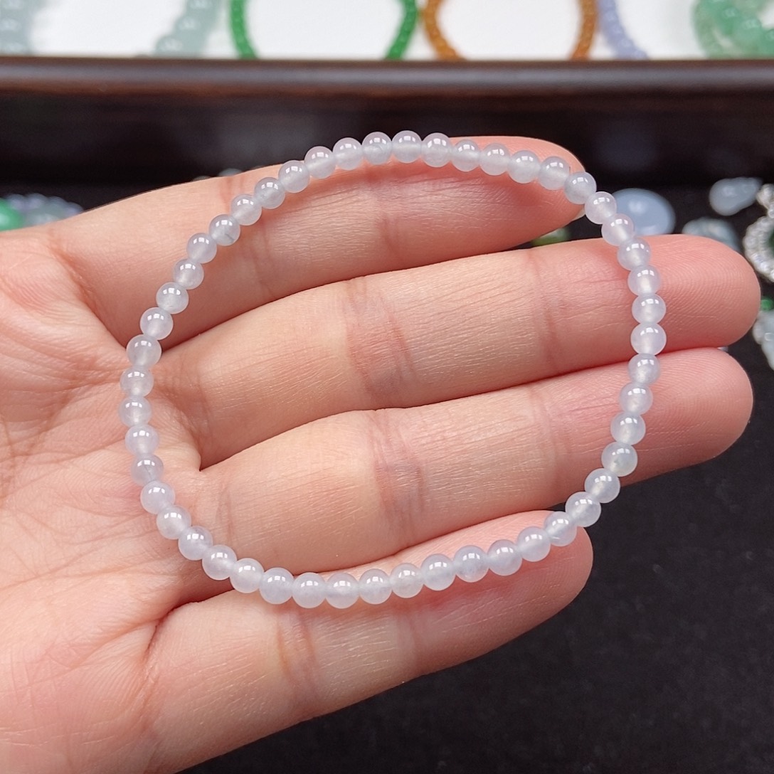 翡翠未镶嵌手串卡3.6