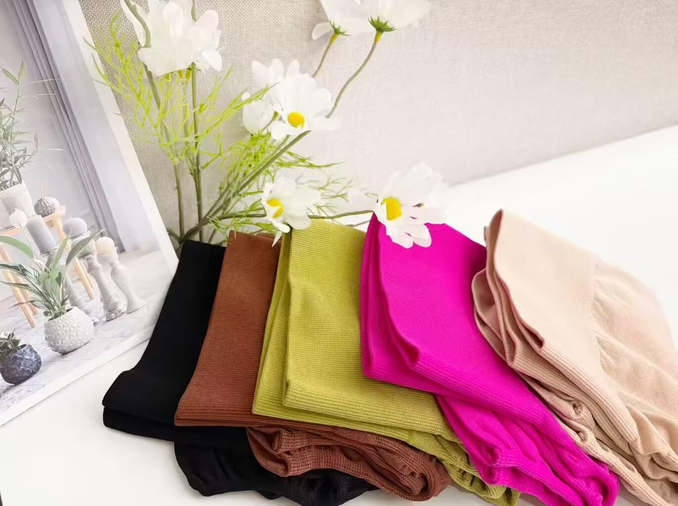 休闲褶皱高腰收腹蜜桃运动健身无缝短裤打底紧身透气薄款三分短裤