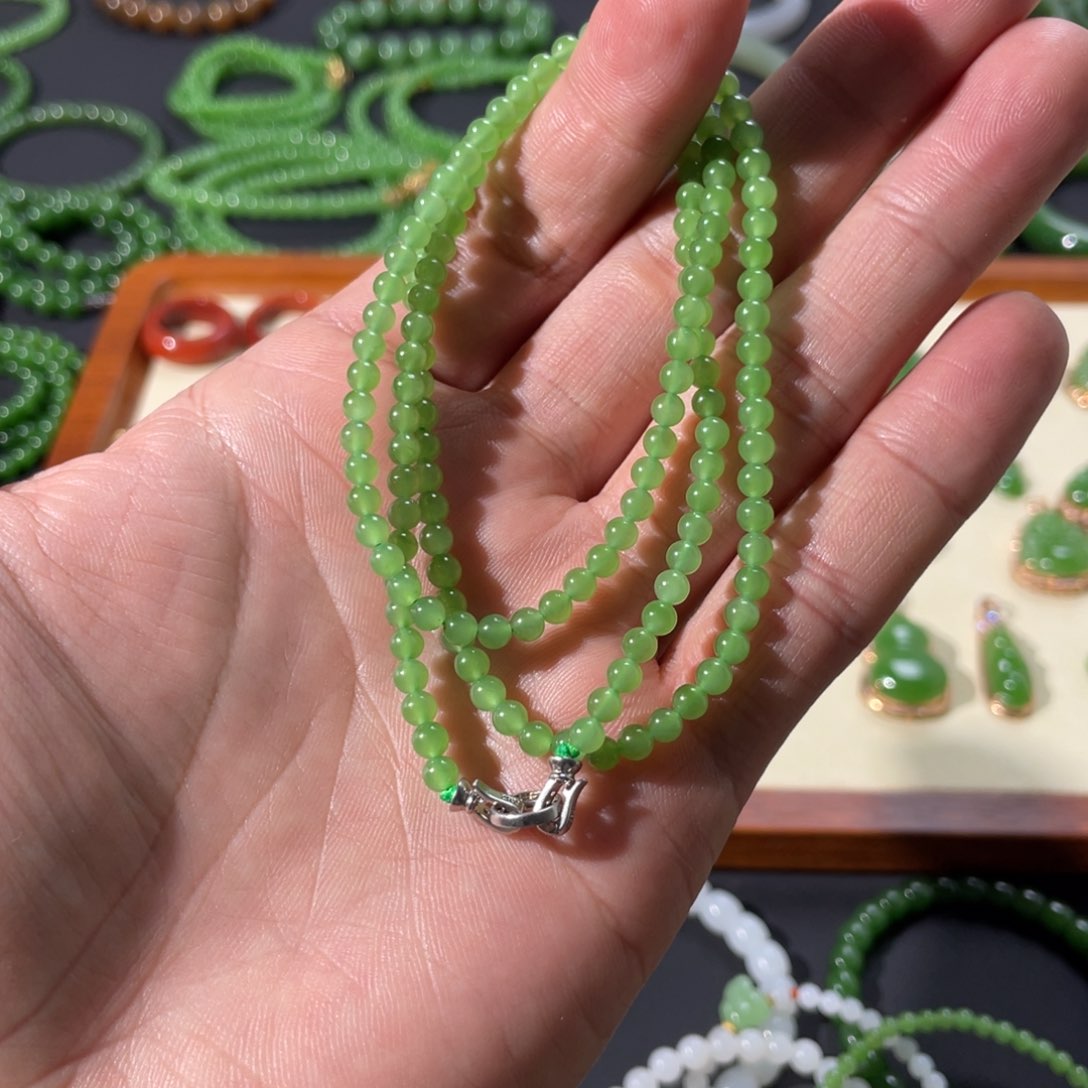 和田玉手链未镶嵌