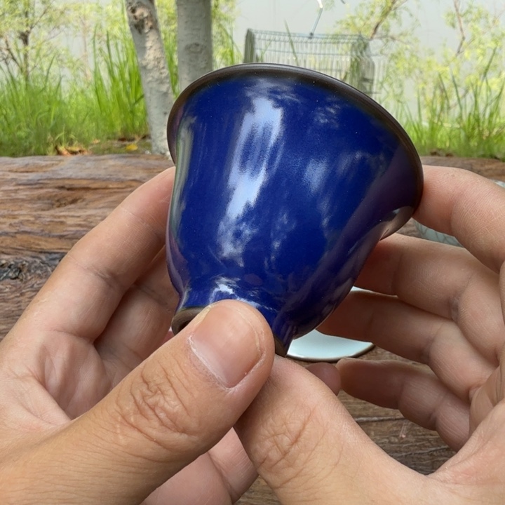 汝窑佛青不开片喜欢的可以拍