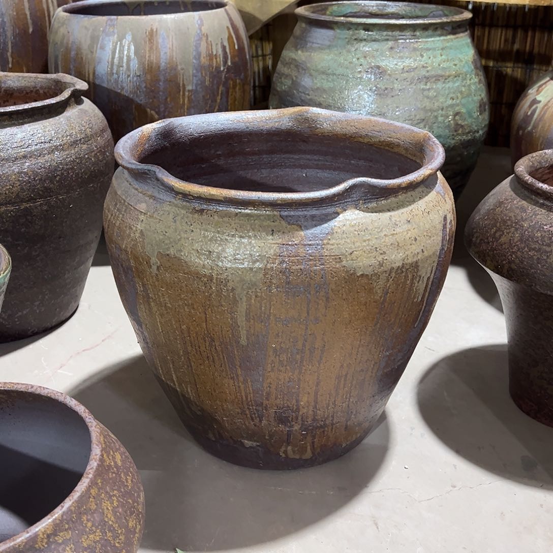 紫砂花盆高31/28花盆