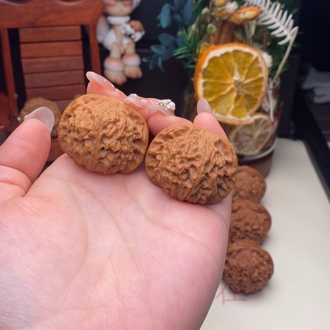 桃核把件核王38尺