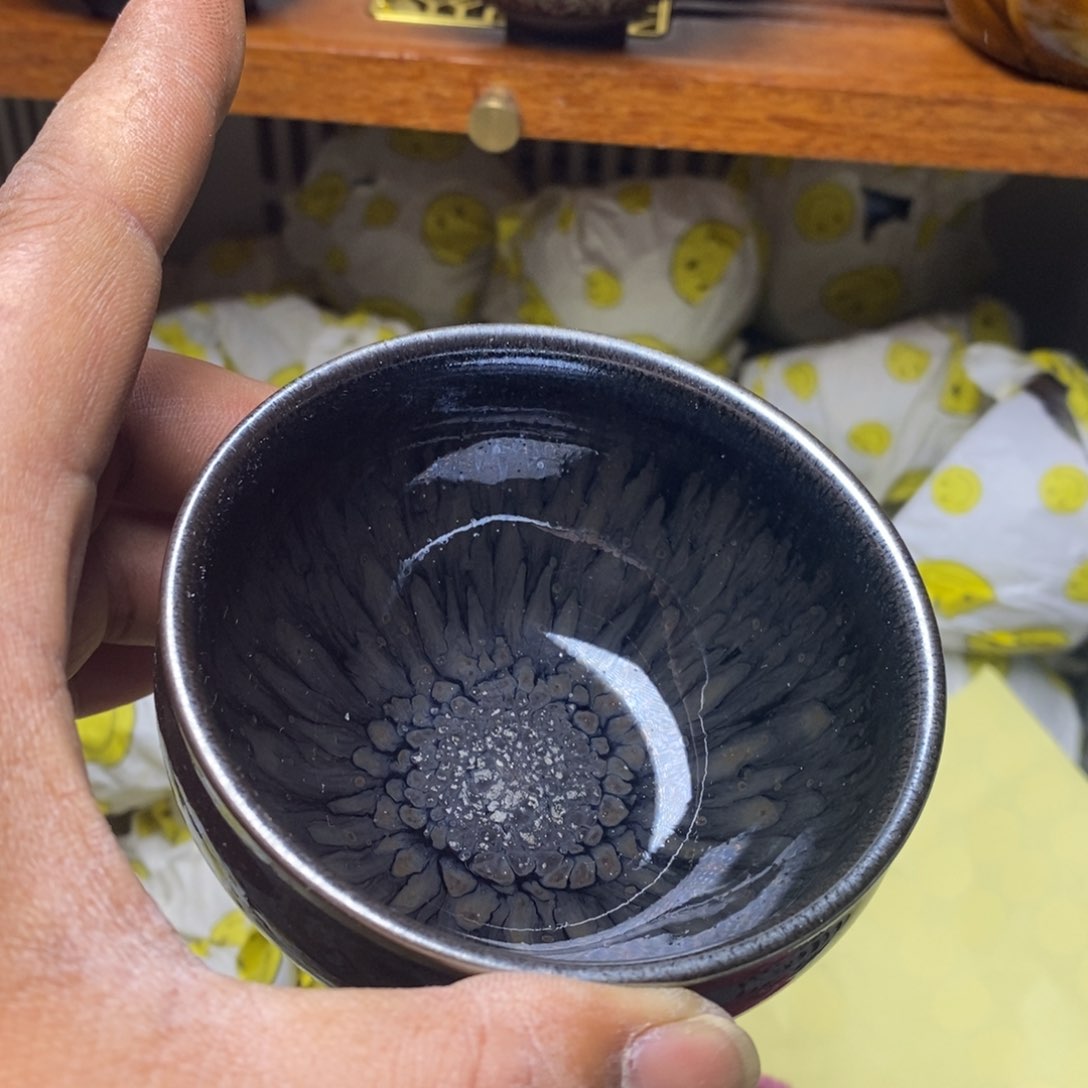 茶盏建盏喝茶主人杯茶杯