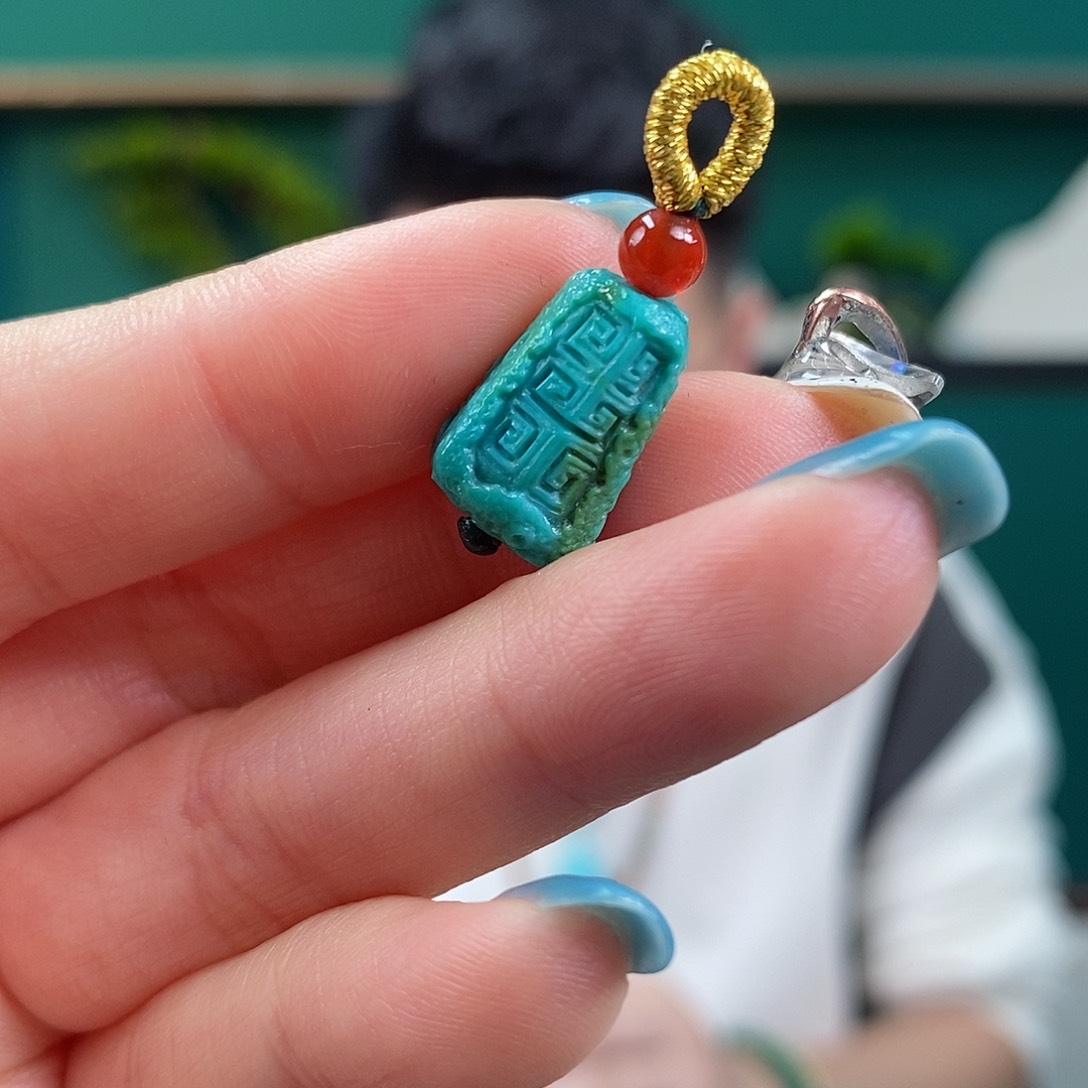 绿松石珠宝奇石未镶嵌