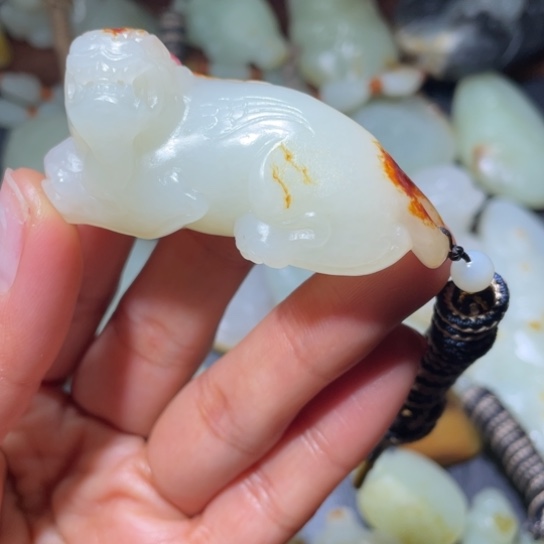 和田玉挂件未镶嵌一*