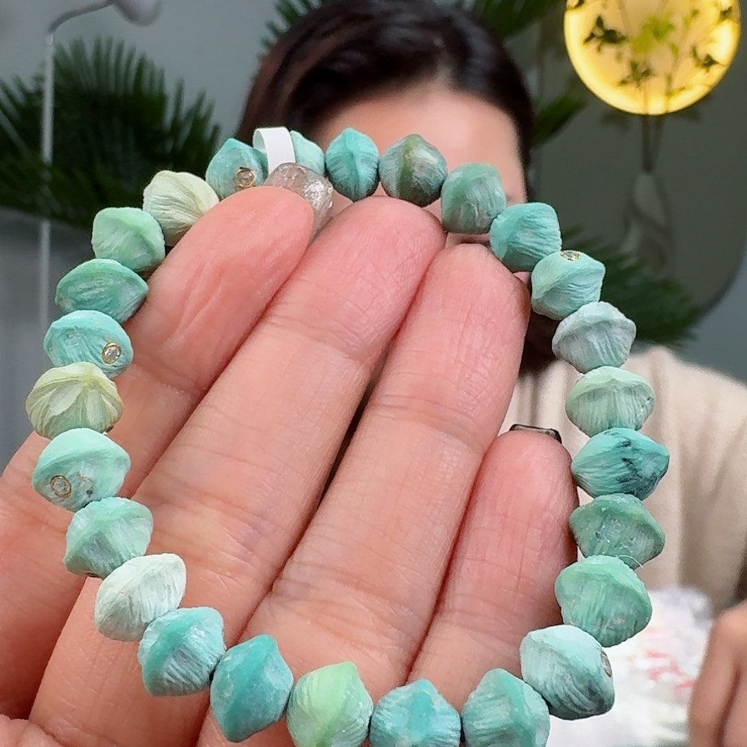 绿松石珠宝奇石未镶嵌