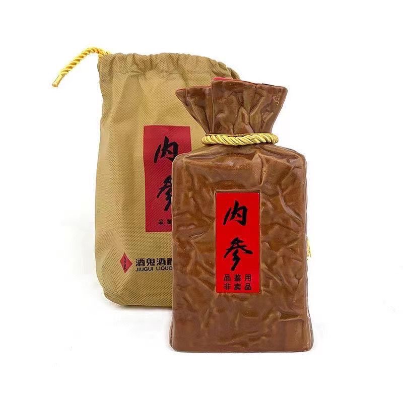 酒鬼内参品鉴500ml  光瓶品鉴酒 馥郁香型白酒52度500ML*1瓶