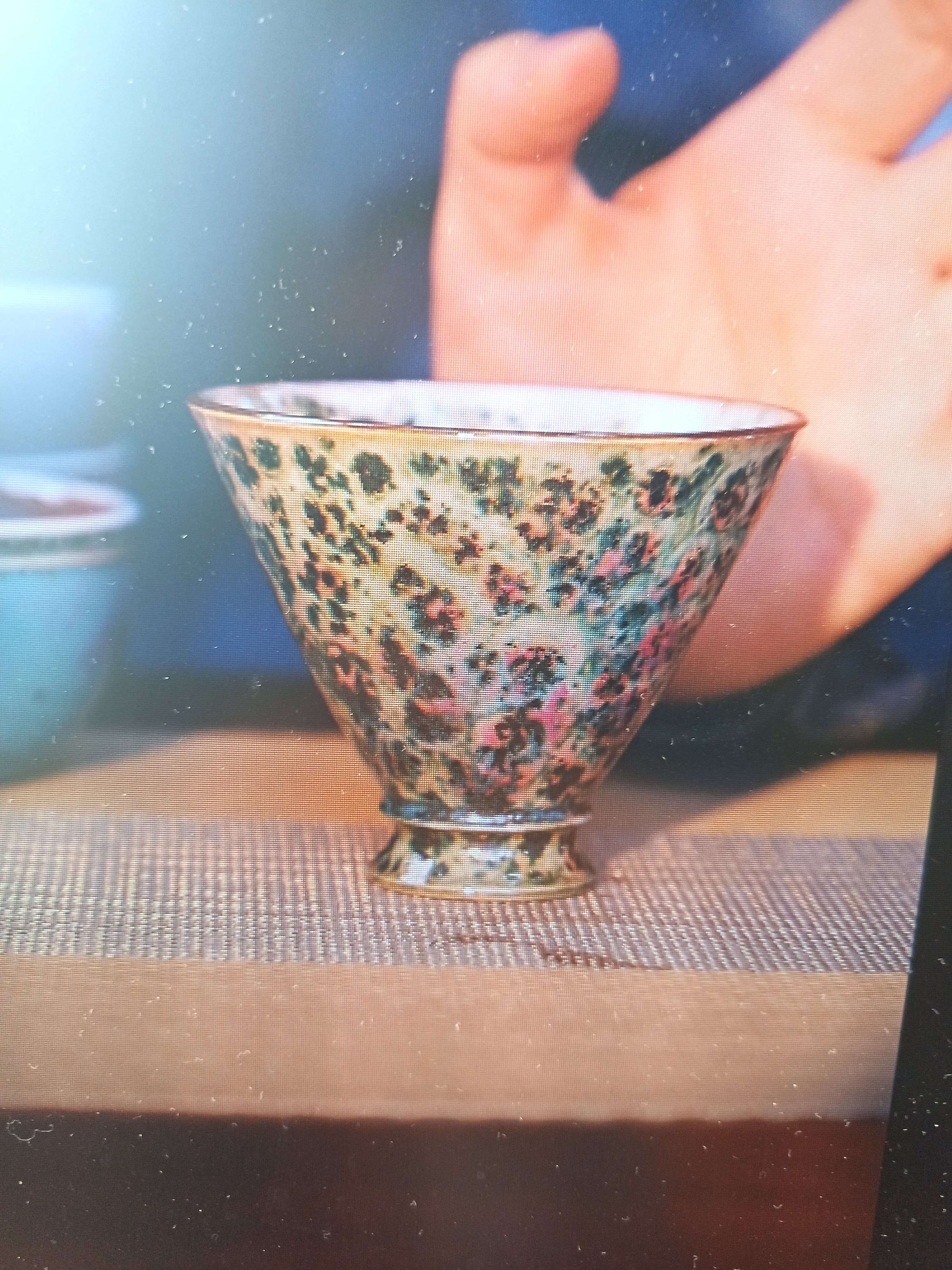 原产地原矿石纯手工钧瓷精品单杯主人杯