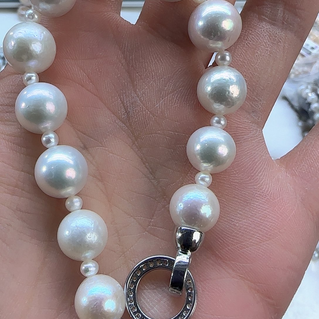 未镶嵌项链定制867淡水珍珠