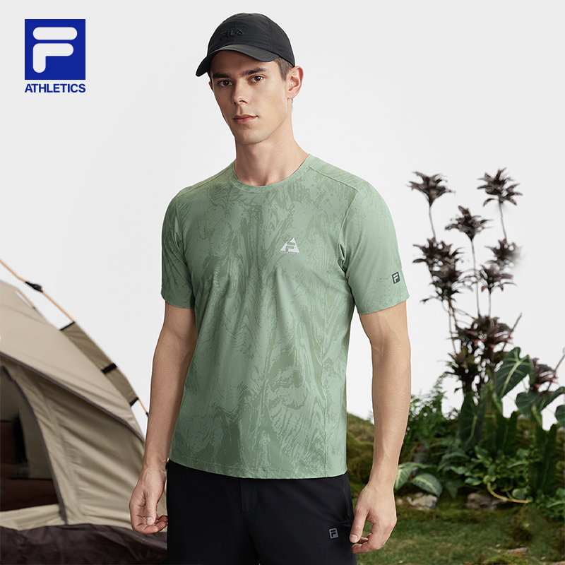 /斐乐男款【景瑜同款T恤】夏季新款户外运动短袖 A11M527103F