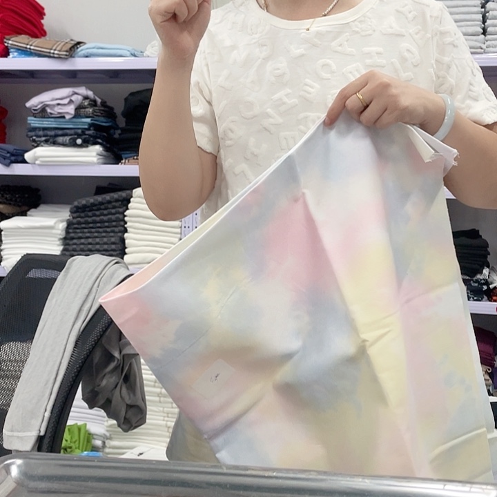 五彩牛仔布料一米401