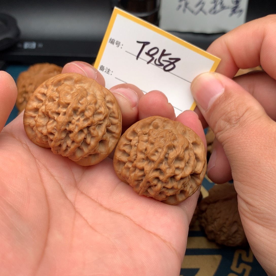 文玩核桃把件果***蓝38秦闷958