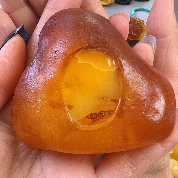 蜜蜡颈饰未镶嵌蜜蜡