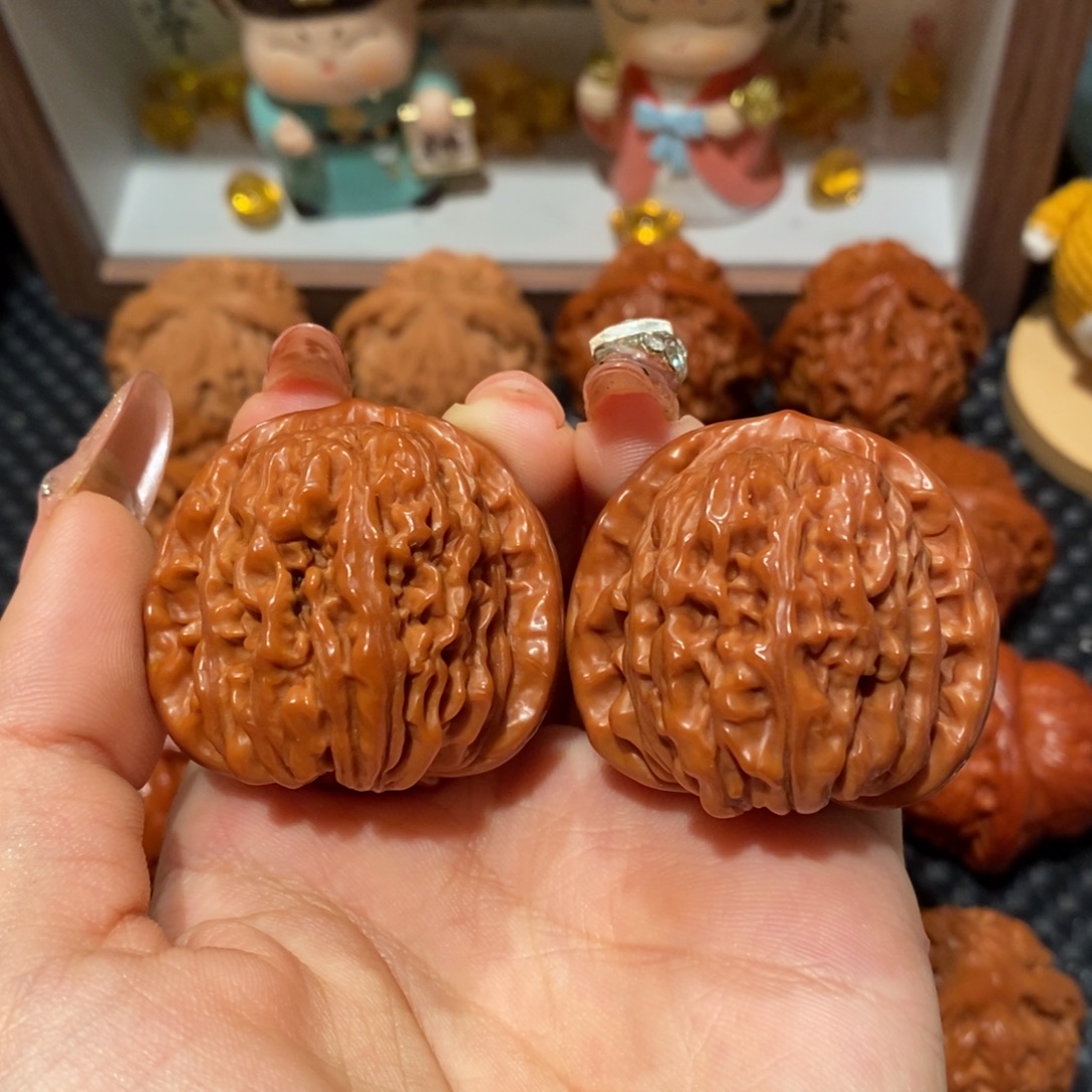 桃核吊坠38.8四座楼，0036