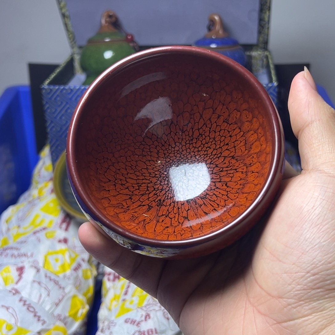 茶盏建阳建盏喝茶主人杯