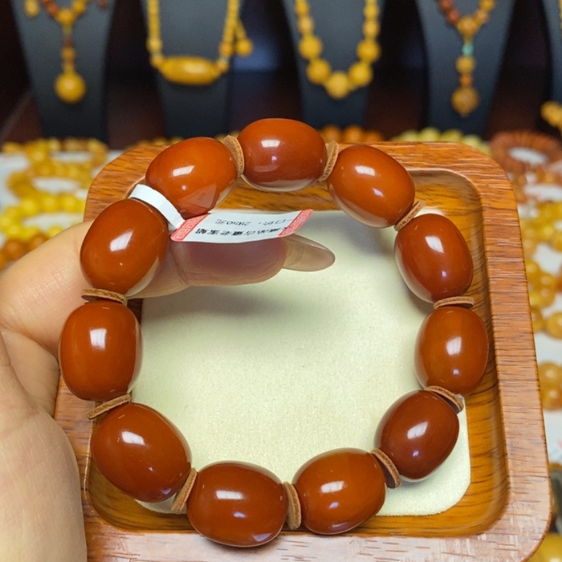 【闪购商品】蜜蜡手链未镶嵌手串