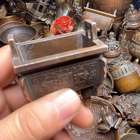 铜制文玩把玩物件