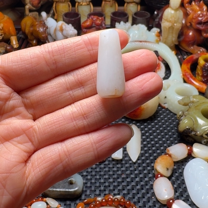 和田玉未镶嵌挂件用****3