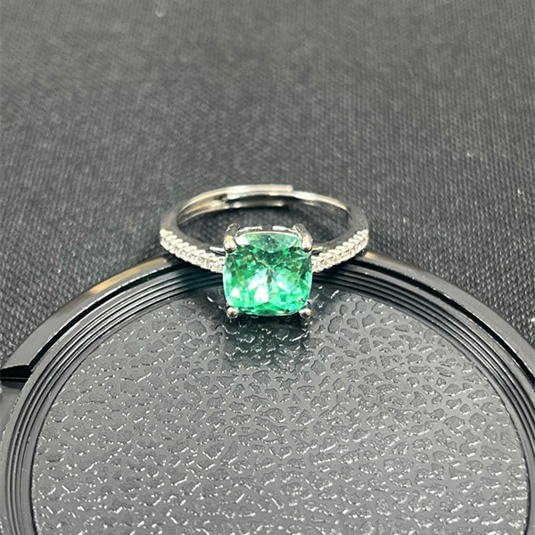 【国检证书】高奢名订收藏级祖母绿戒指013