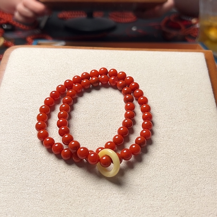 南红玛瑙未镶嵌手串