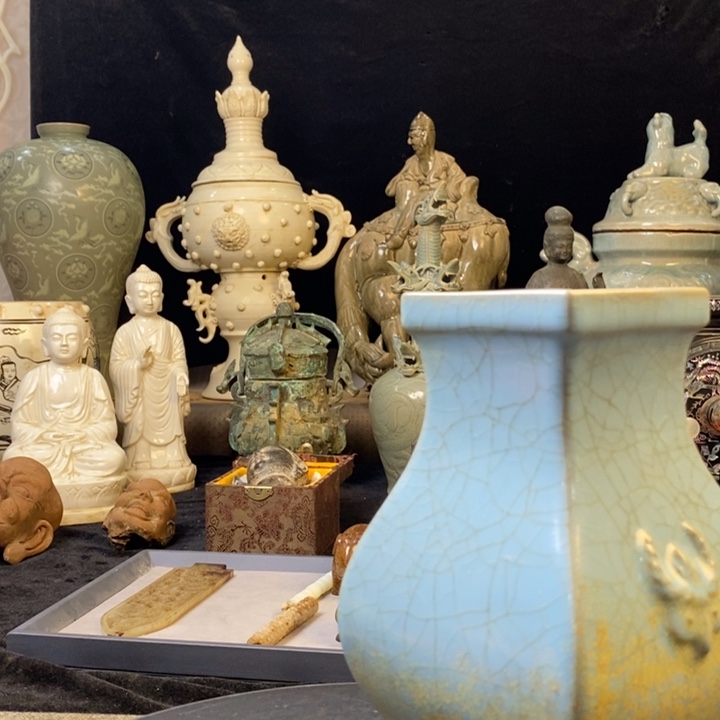 摆件我们都是好朋友