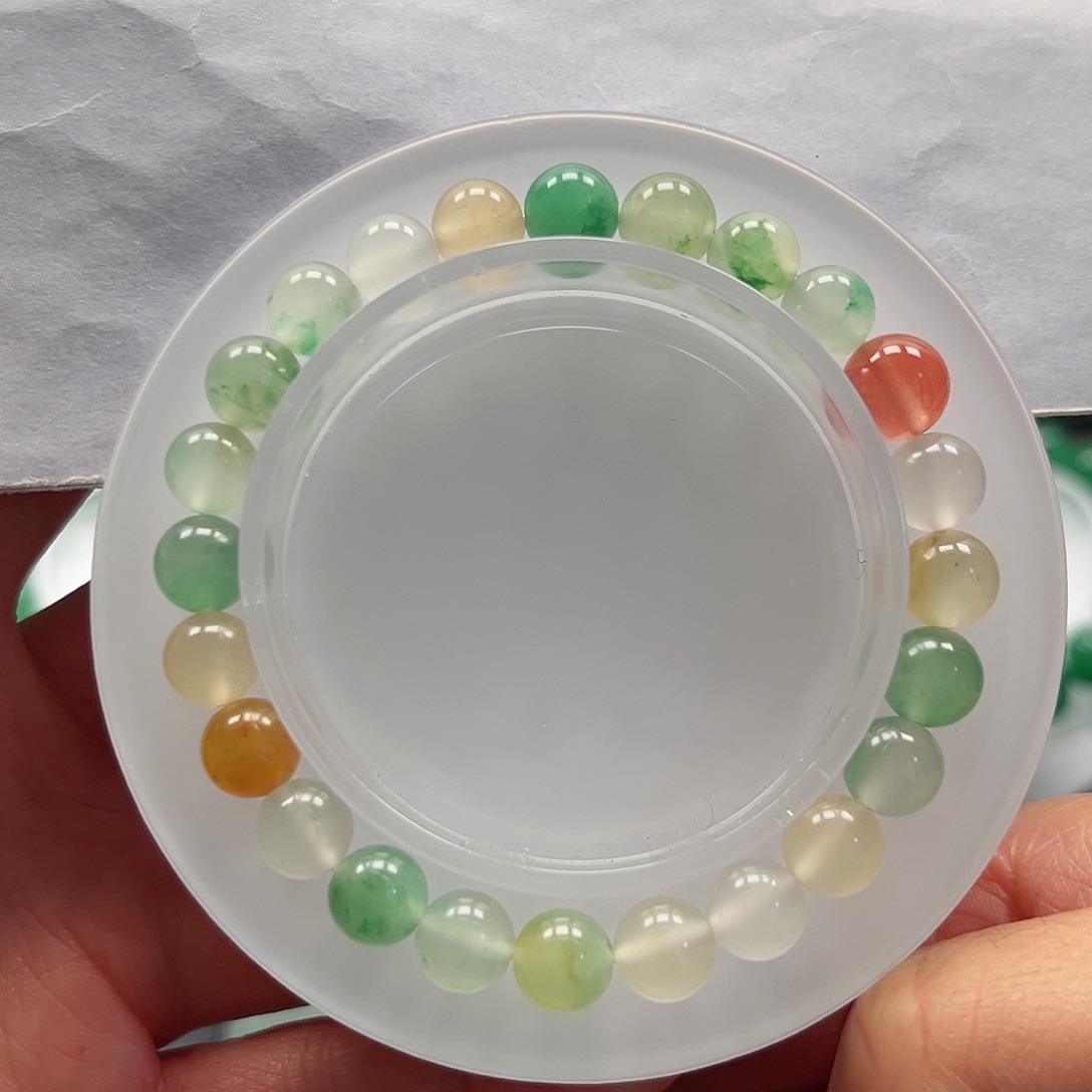 石英质玉手串未镶嵌手串7.7