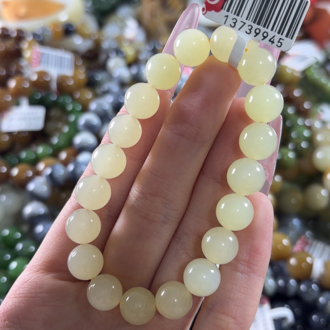 和田玉未镶嵌手链297