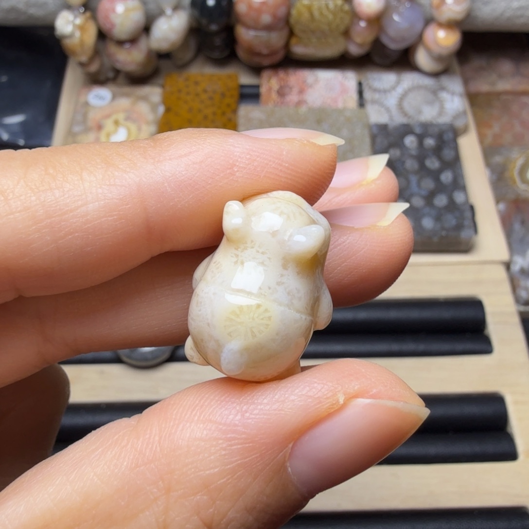 硅化玉未镶嵌挑35一个，100米3个