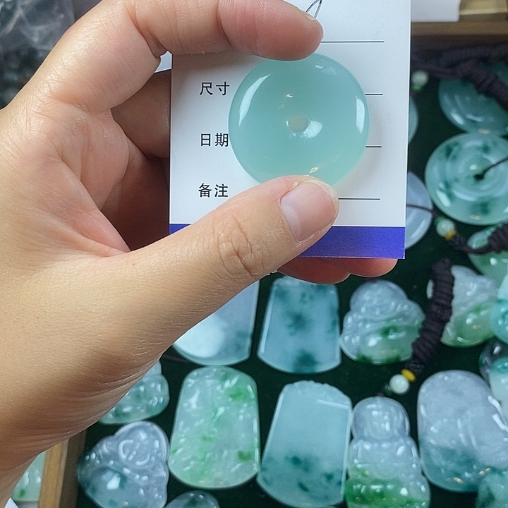 铁合金花岗石平安扣