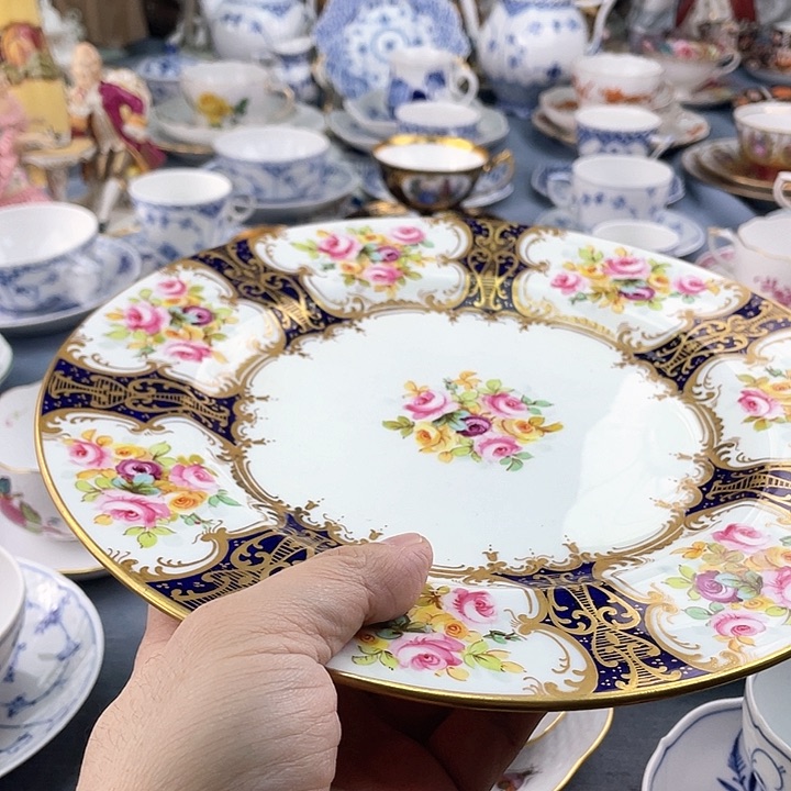 海外瓷器中古欧瓷小房子