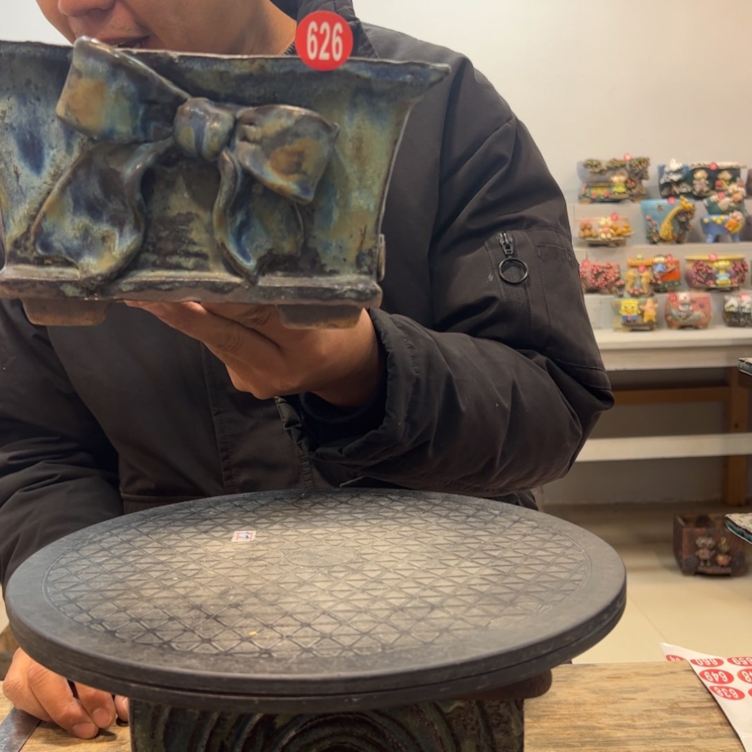 陶瓷微瑕626 号新年福利陶然花盆